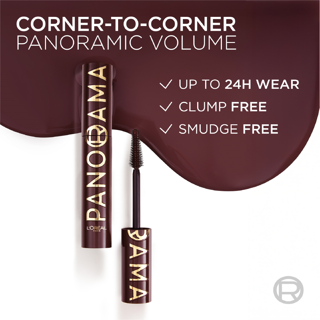 L'Oreal Paris - Panorama Mascara Chromatics Bordeaux Cashmere