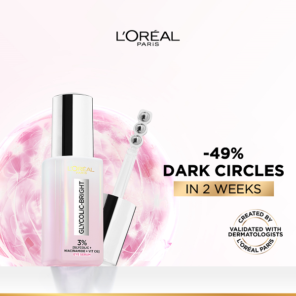 L'Oreal Skin Expert - Glycolic Bright Eye Serum