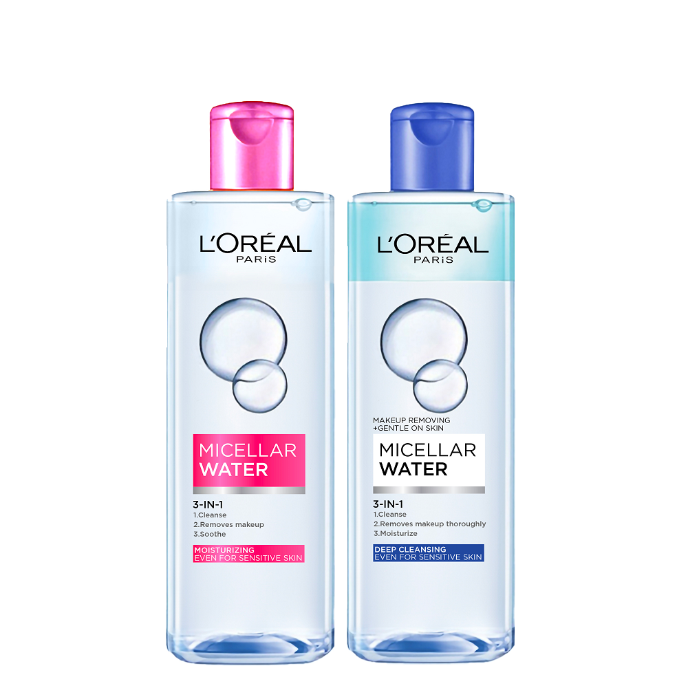 L'oreal - Micellar Water Moisturizing & Deep Cleansing Bundle