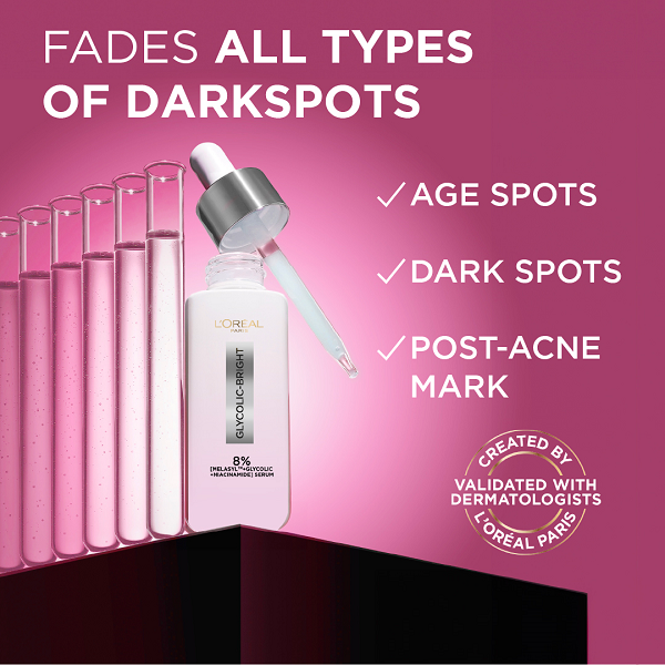 L'oreal Skin Expert - Glycolic Bright Brightening Serum