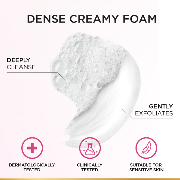 L'oreal Skin Expert - Glycolic Bright Cleanser Foam