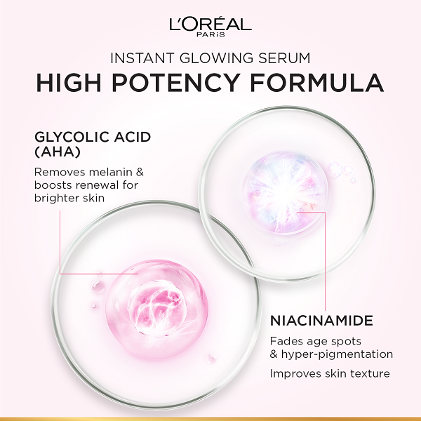 L'oreal Skin Expert - Glycolic Bright Instant Glowing Serum