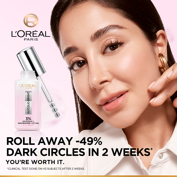 L'Oreal Skin Expert - Glycolic Bright Eye Serum