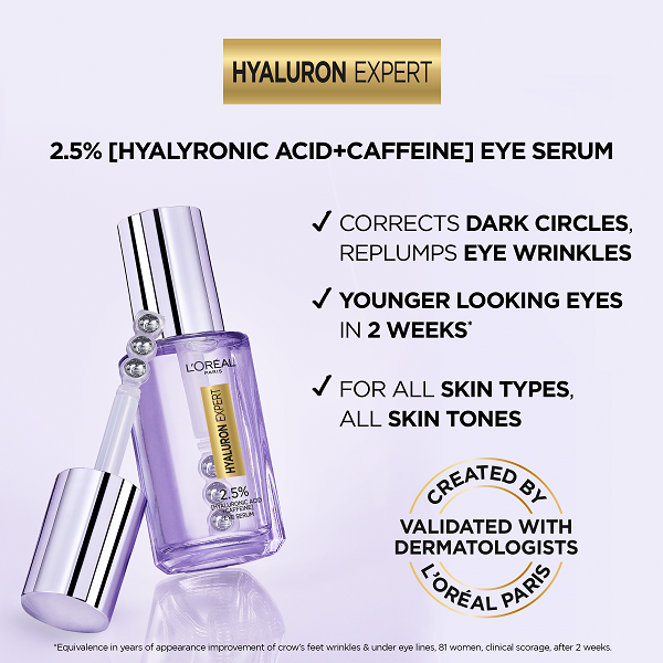 L'oreal Skin Expert - Hyaluron Expert Eye Serum