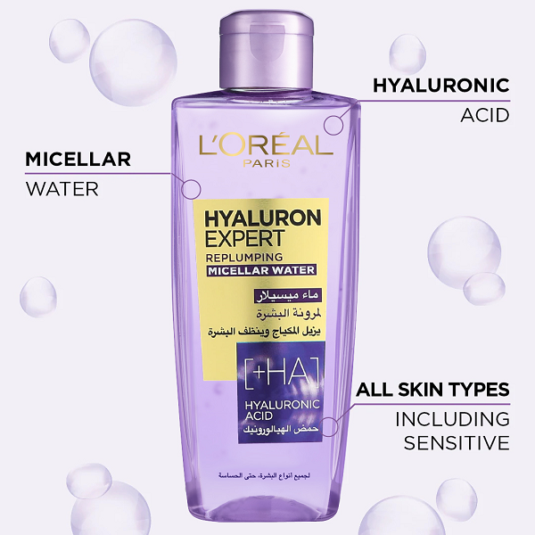 L'oreal Skin Expert - Hyaluron Expert Replumping Micellar Water