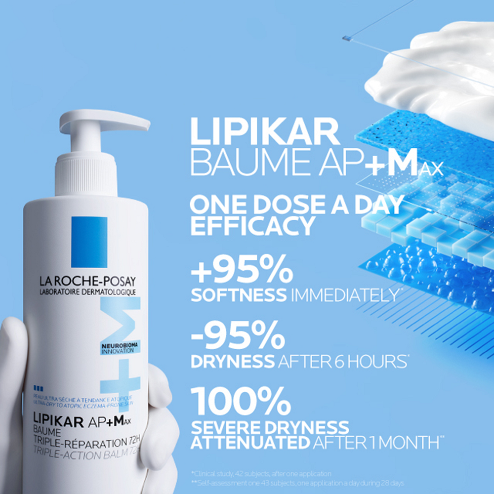 La Roche Posay - Lipikar AP+ Max Triple Action Balm 72H