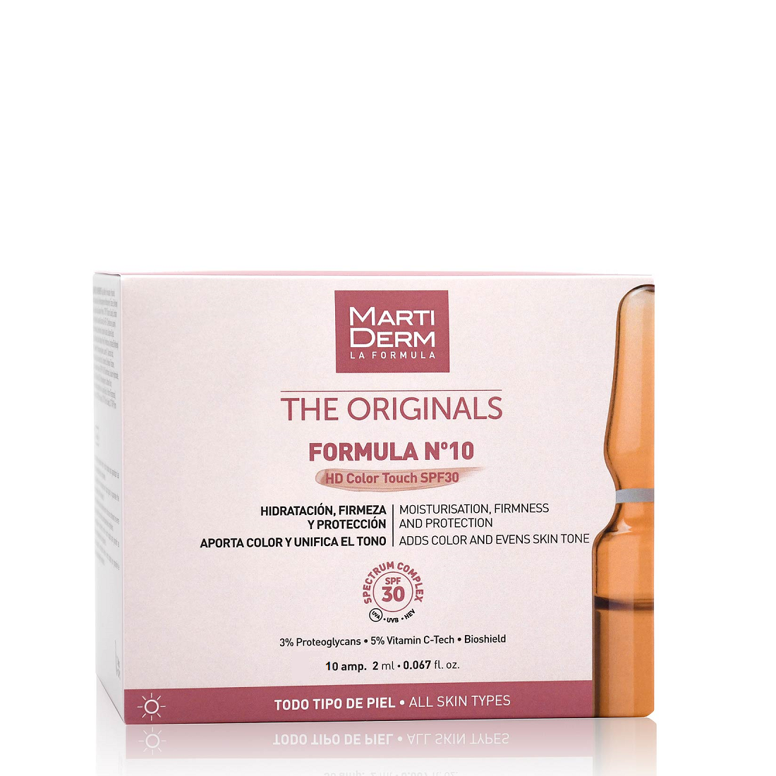 Martiderm - The Originals Formula N10 HD Color Touch SPF30