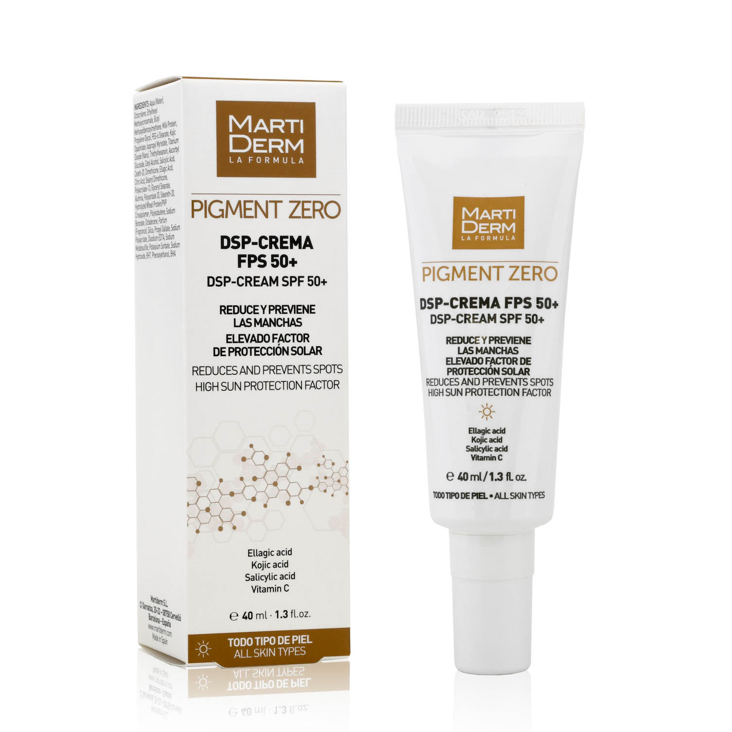 Martiderm - Pigment Zero DSP Cream SPF50+
