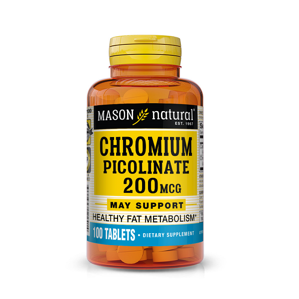 Mason - Chromium Picolinate 200mcg