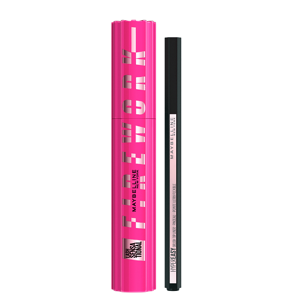 Maybelline - Lash Sensational Firework Mascara & Hyper Easy Liner Bundle