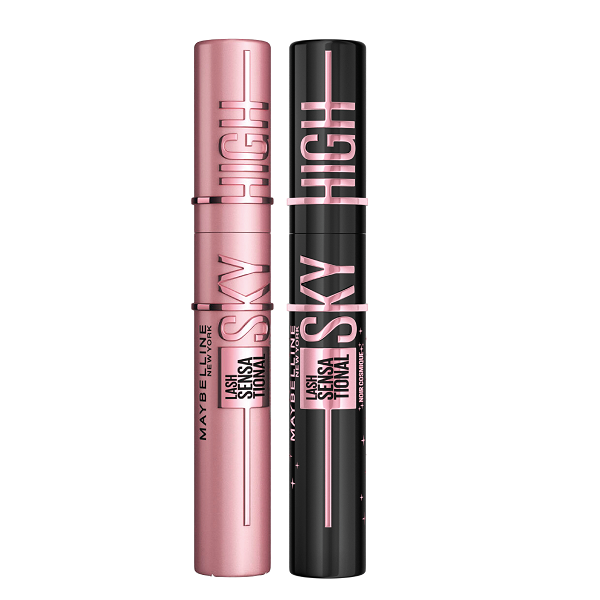 Maybelline - Lash Sensational Sky High Cosmic Black & Sky High Black Mascara Bundle