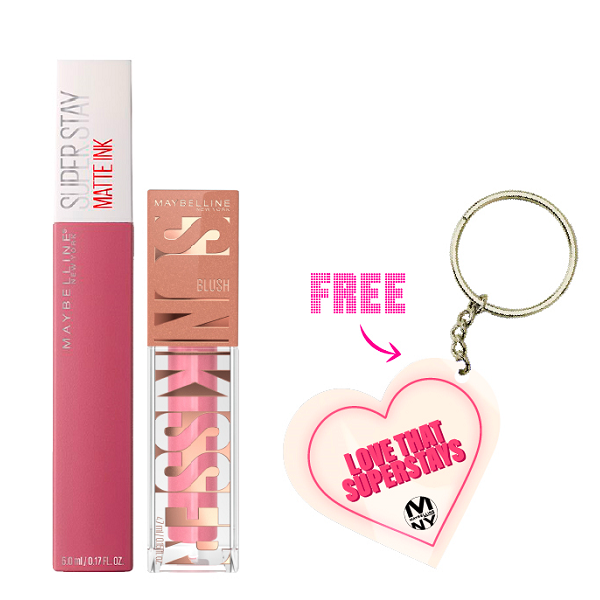 Maybelline - Superstay Matt Ink & Sunkisser Liquid Blush Bundle