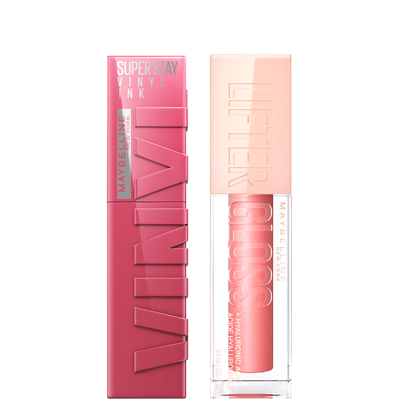 Maybelline - Super Stay Vinyl Ink Lipstick & Lifter Gloss Bundle