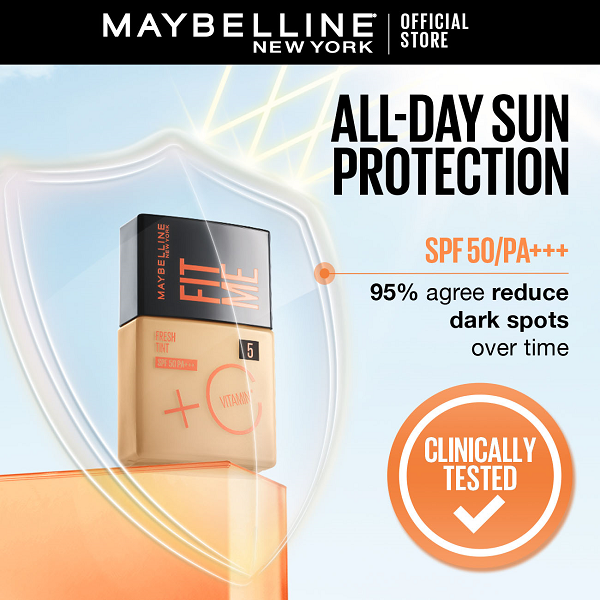 Maybelline - Fit Me Fresh Tint + Vitamin C SPF 50