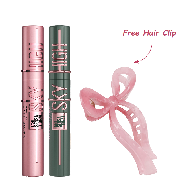 Maybelline - Lash Sensational Sky High Mascara Black & Green Altitude Bundle