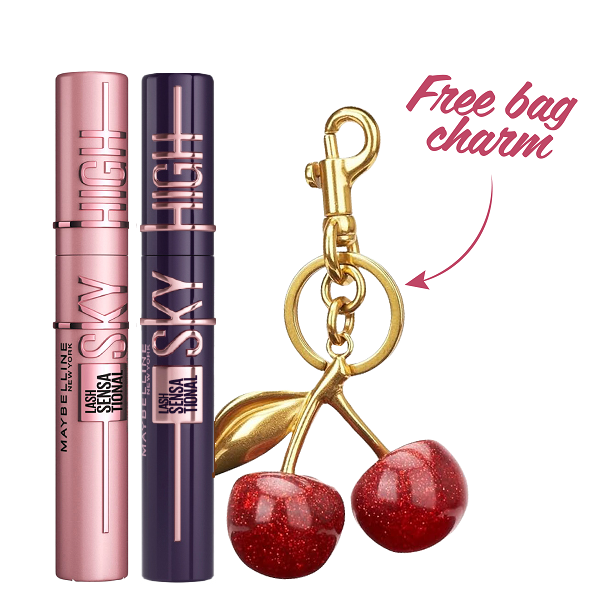 Maybelline - Lash Sensational Sky High Mascara Black & Plum Twilight Bundle