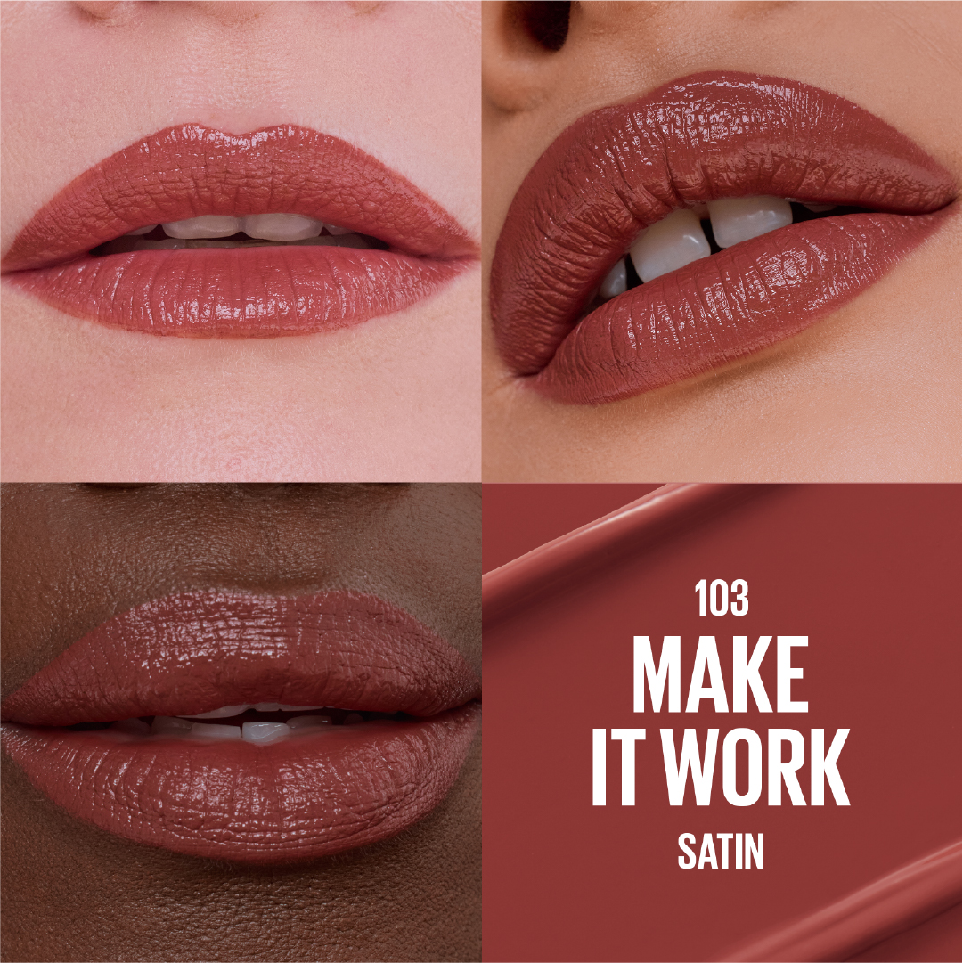 Maybelline - Moisturizing Serum Lipstick Satin