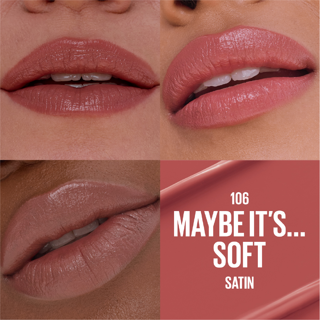 Maybelline - Moisturizing Serum Lipstick Satin