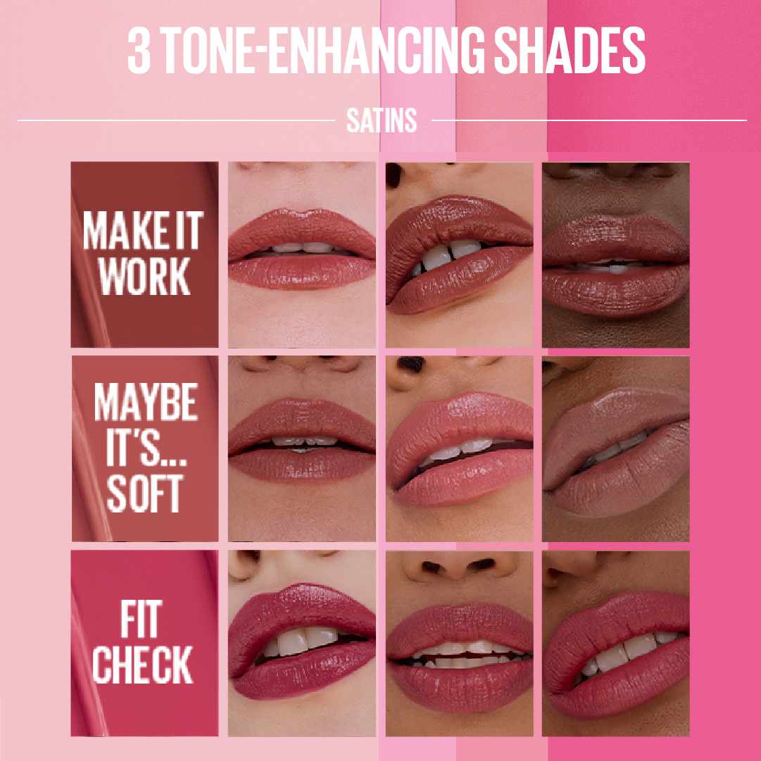 Maybelline - Moisturizing Serum Lipstick Satin