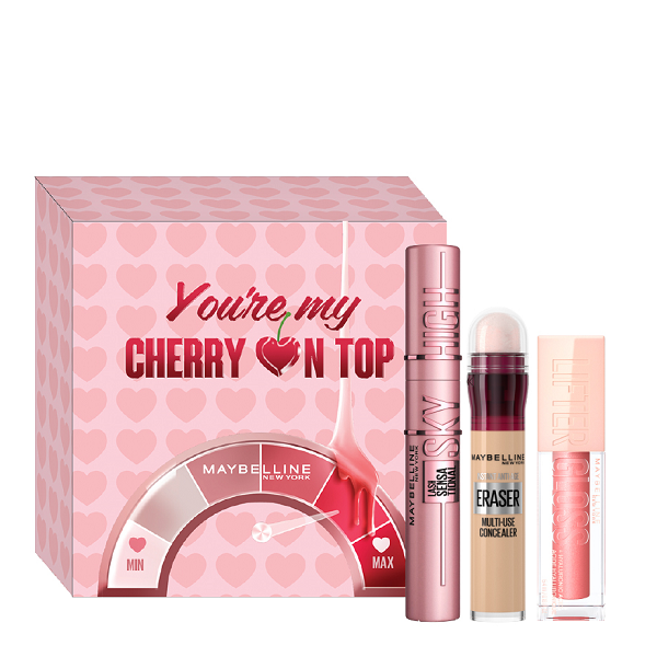 Maybelline - Sky High Mascara, Instant Age Eraser & Lifter Gloss Bundle