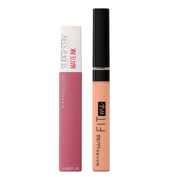 Maybelline - Super Stay Matte Ink Pinks & Fit Me Concealer Bundle