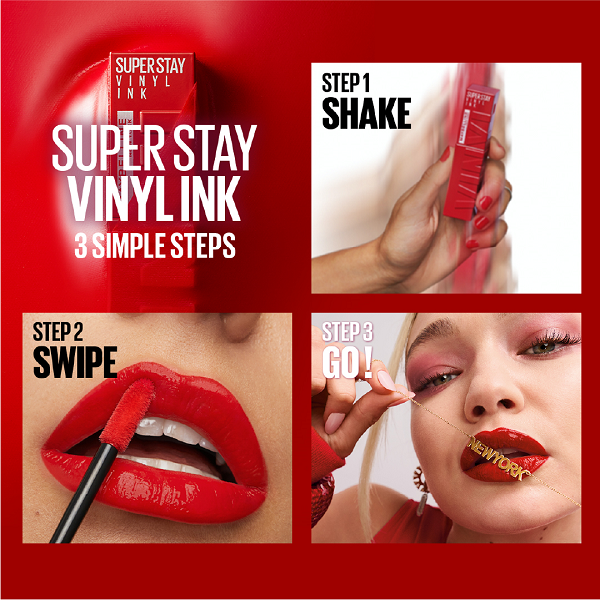 Maybelline - Super Stay Vinyl Ink Lipstick