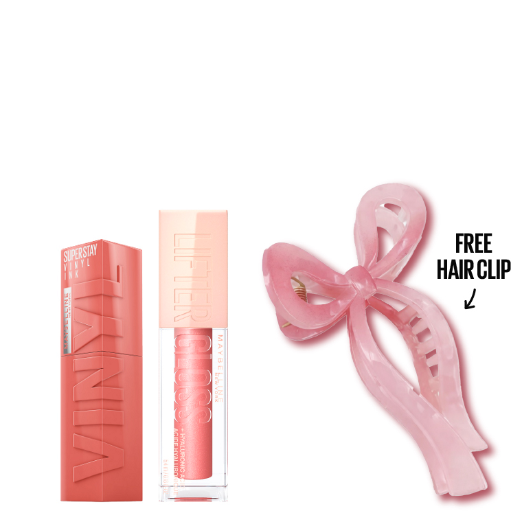 Maybelline - Super Stay Vinyl Ink Lipstick & Lifter Gloss Bundle