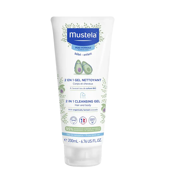 Mustela - 2 in 1 cleansing gel