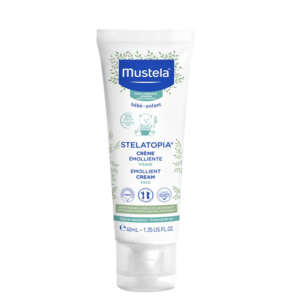 Mustela - Stelatopia Face Emollient Cream
