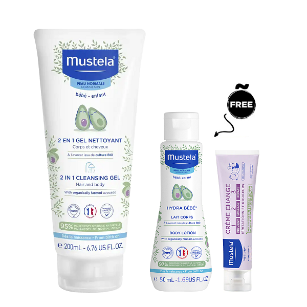Mustela - 2 in 1 cleansing gel