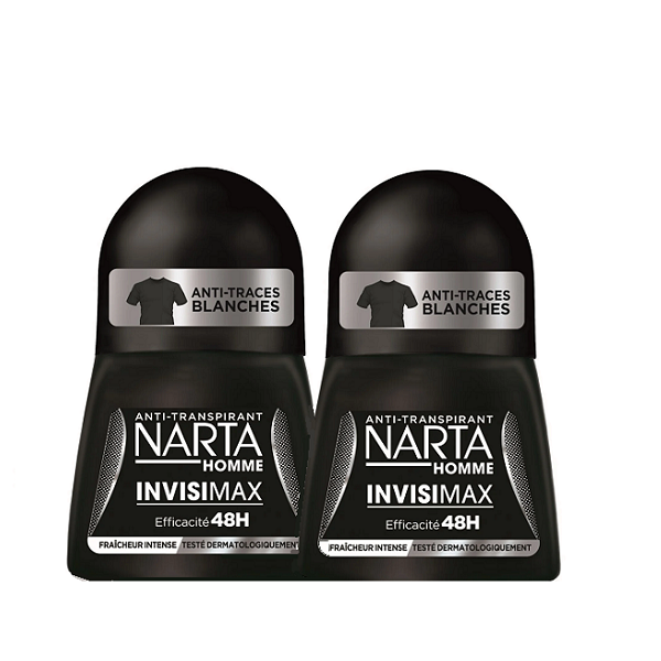 Narta - Homme Invisimax Deo Roll On Duo Pack Bundle