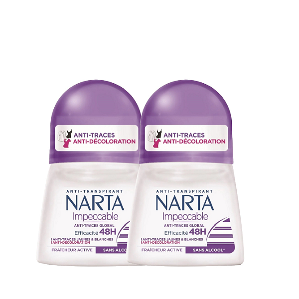 Narta - Impeccable Deo Roll On For Woman Duo Pack Bundle
