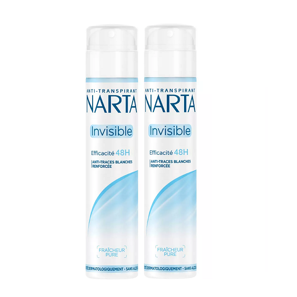 Narta - Invisible Deo Spray For Woman Duo Pack Bundle