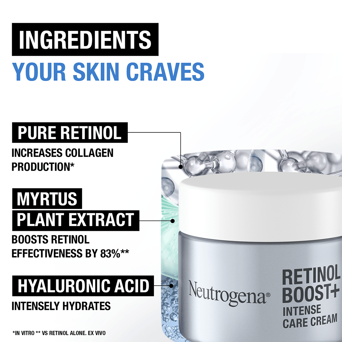 Neutrogena - Retinol Boost+ Intense Care Cream