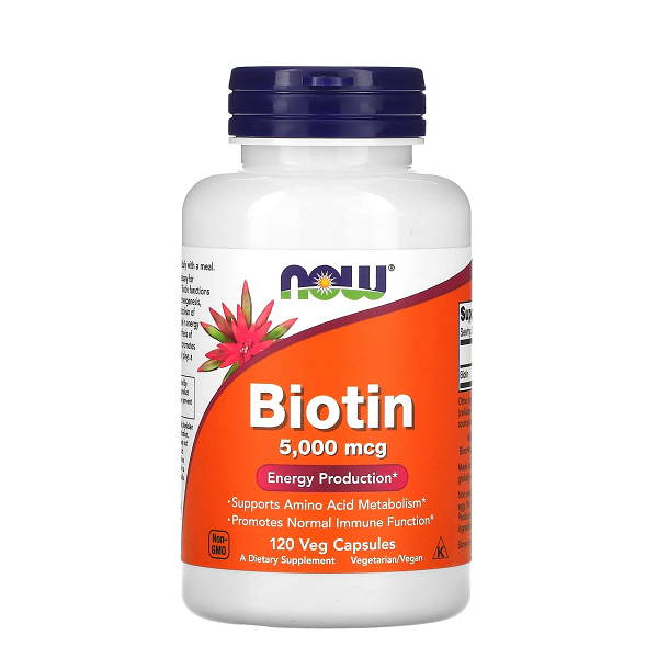 Now - Biotin 5000 mcg