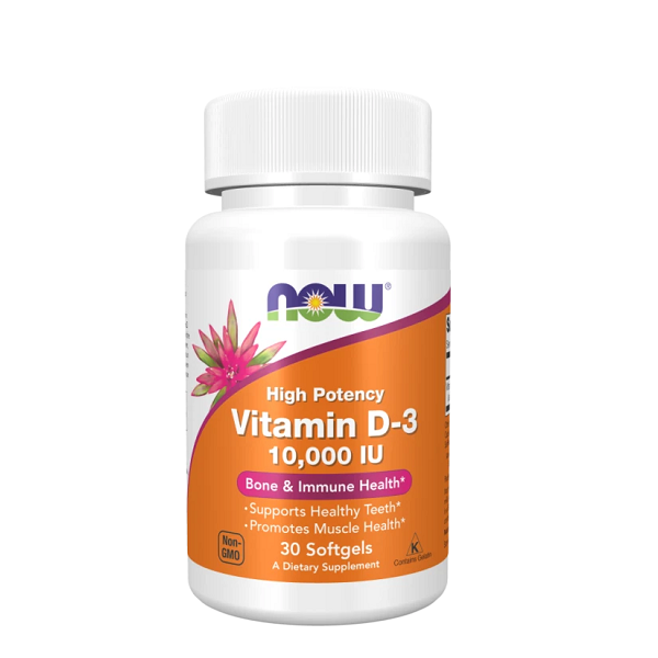 Now - Vitamin D-3 10000 IU
