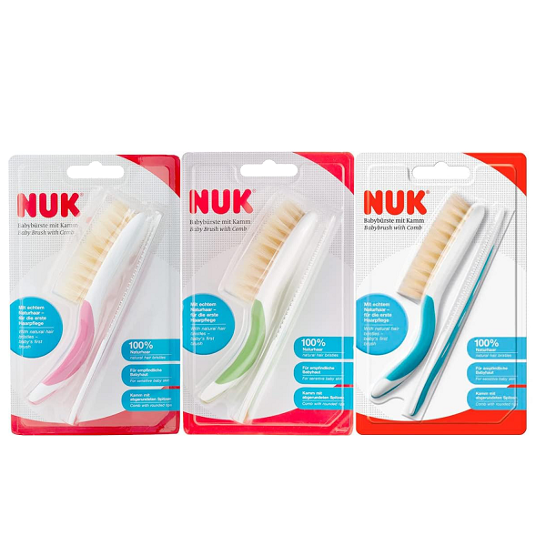 Nuk - Baby Brush With Comb