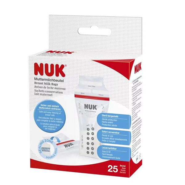 Nuk - Breast Milk Storage Bag