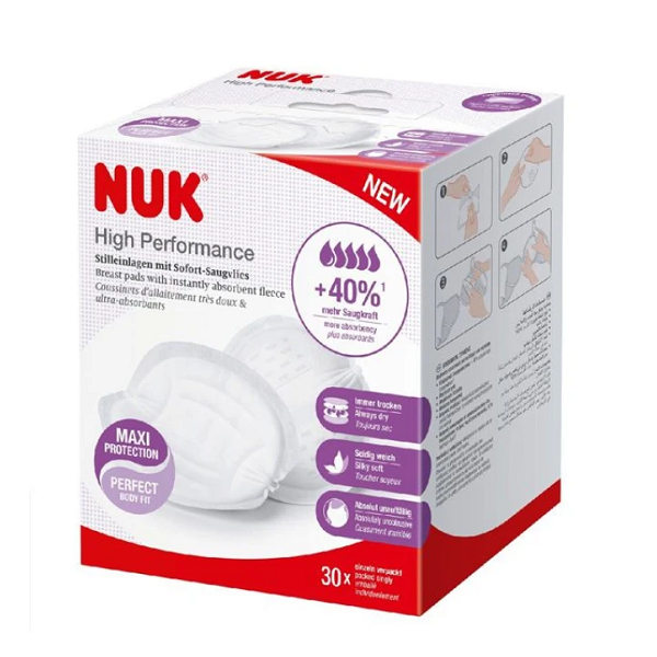 Nuk - Breast Pads With Instantly Absorbent Fleece