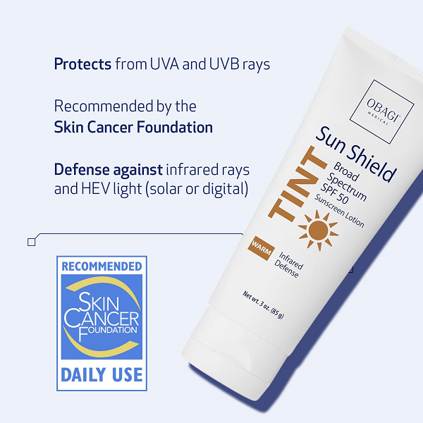 Obagi - Sun Shield Broad Spectrum SPF 50 Tint Warm