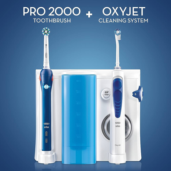 Oral B - Oral Health Center Oxyjet Cleaning System + Pro 2000 Toothbrush
