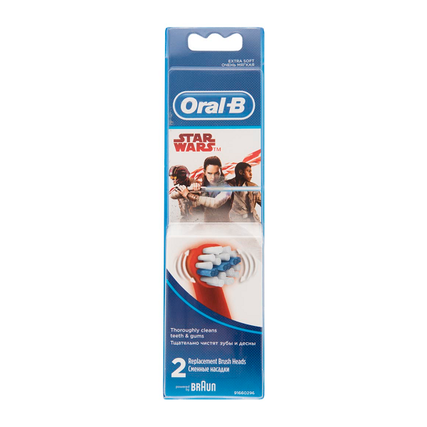 Oral B - Replacement Brush Heads Star Wars For Kids