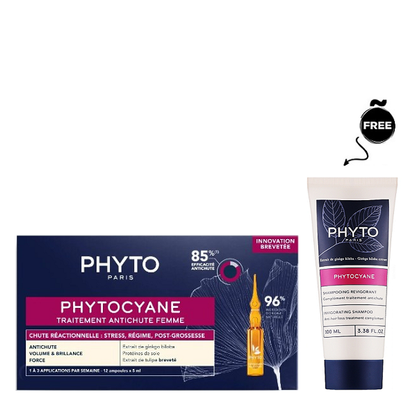 Phyto - Phytocyane Reactional Anti Hair Loss Treatment Offer