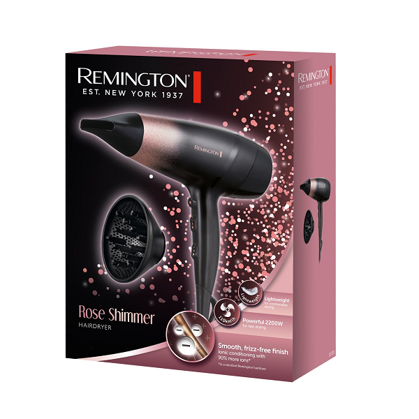 Remington - Rose Shimmer Hair Dryer D5305