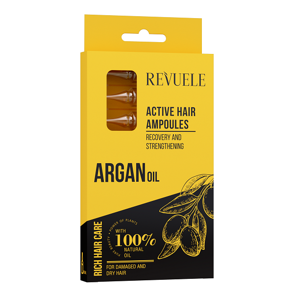 Revuele - Argan Oil Active Hair Ampoules