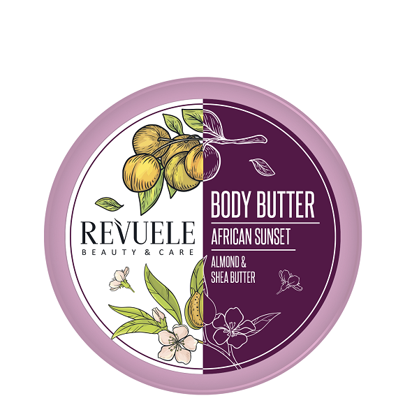 Revuele - Body Butter African Sunset Almond & Shea Butter