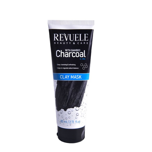 Revuele - Clay Mask With Bamboo Charcoal & Zinc