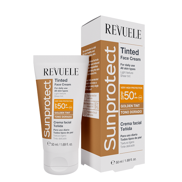 Revuele - Sunprotect Tinted Face Cream SPF50+ Golden Tint