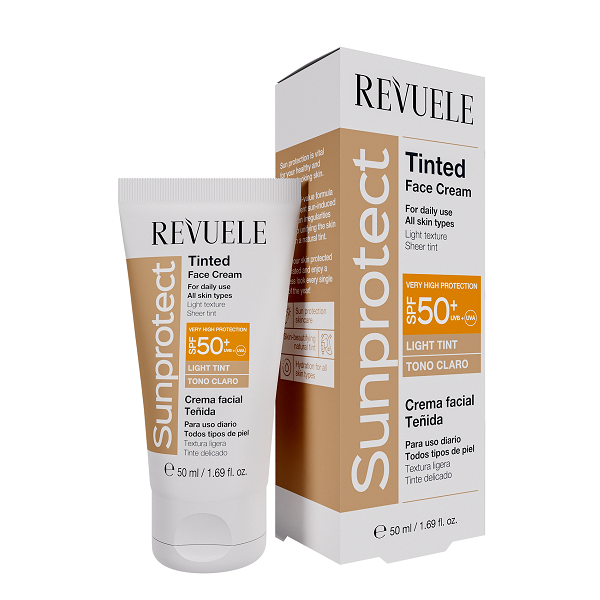 Revuele - Sunprotect Tinted Face Cream SPF50+ Light Tint