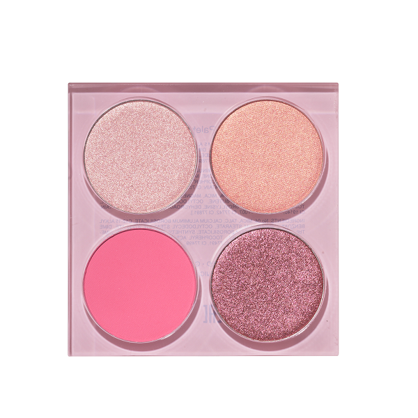 Seventeen - Vibrant Eyes Quad Palette 05 Rosy Nude